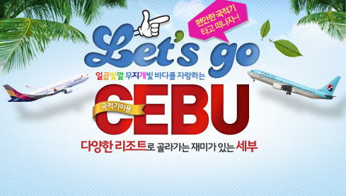 국적기 이용 세부 여행